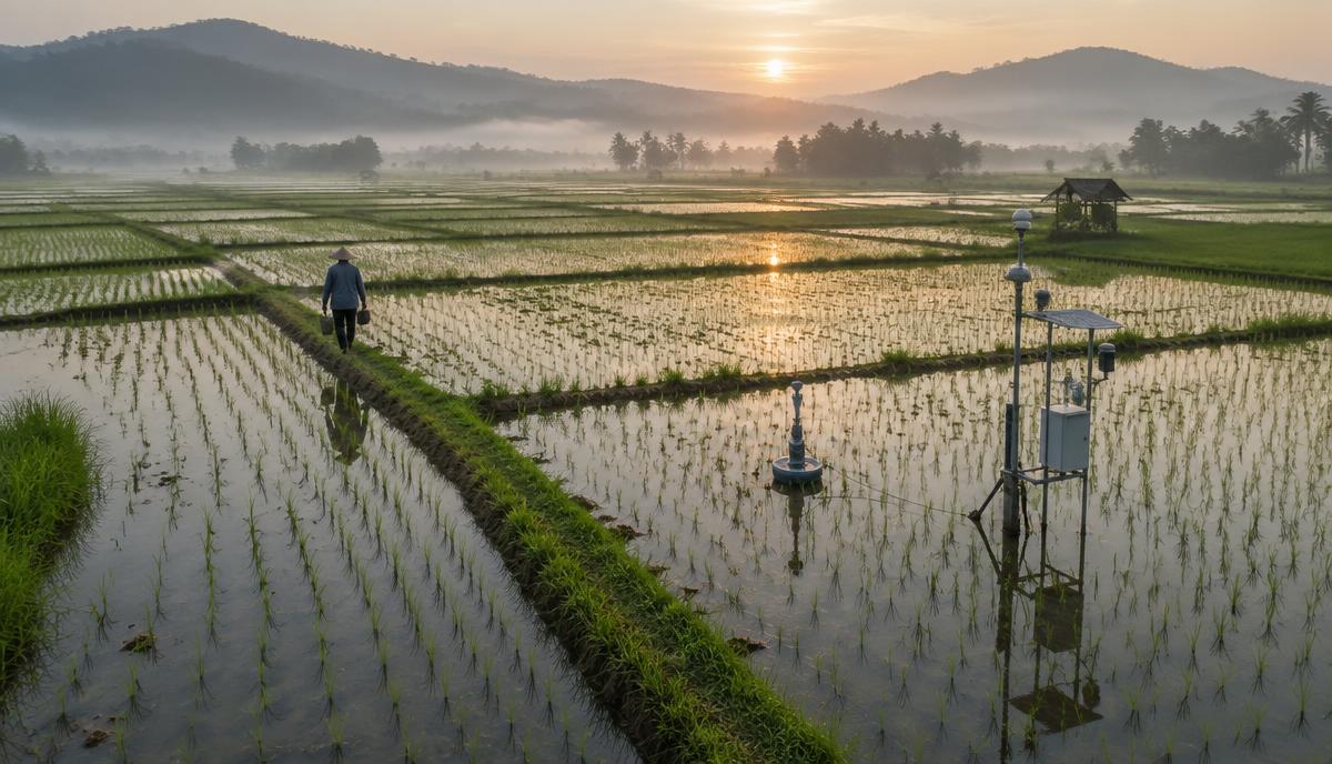 Rice Paddies and the Other Greenhouse Gas Problem